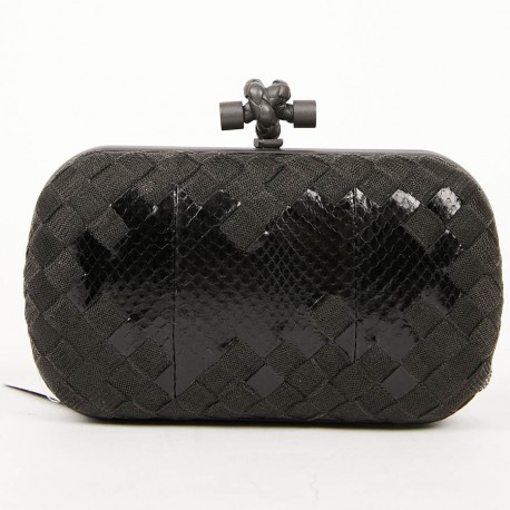 Pochette noire BOTTEGA VENETA