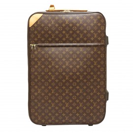 Valise roulante LOUIS VUITTON toile Monogram