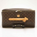 Valise roulante LOUIS VUITTON toile Monogram