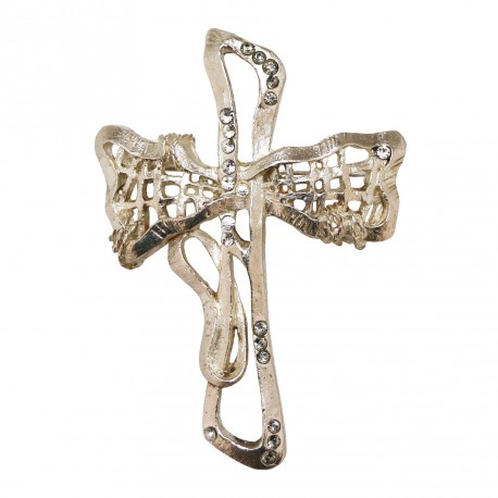 Broche croix CHRISTIAN LACROIX 