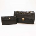 Sac vintage CHANEL classique noir