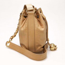 Sac bourse CHANEL beige vintage