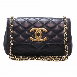 Sac gros CC Chanel bleu