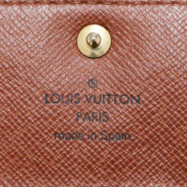 Porte monnaie LOUIS VUITTON toile Monogram