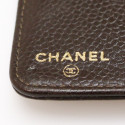 Porte agenda vintage CHANEL cuir marron