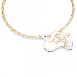 Collier ras de cou LOU DE LA FALAISE