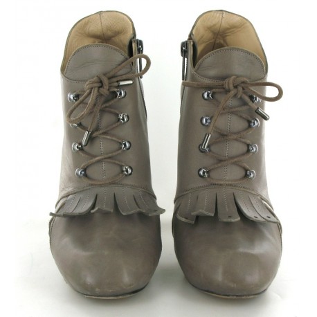 Bottines NICHOLAS KIRKWOOD en cuir taupe T 38